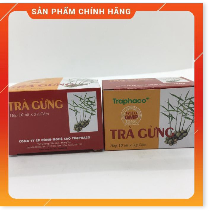 TRÀ GỪNG Traphaco hộp 10 túi