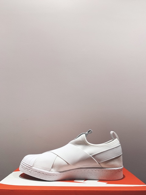 Giày Adidas Superstar Slip On White chính hãng 100% 👟 [ NEW 2020 ] . -- :
