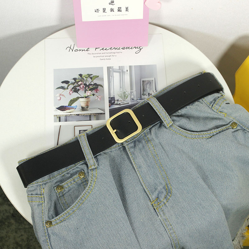 Thắt Lưng Giả Da Thời Trang Theo Phong Cách Hàn Quốc