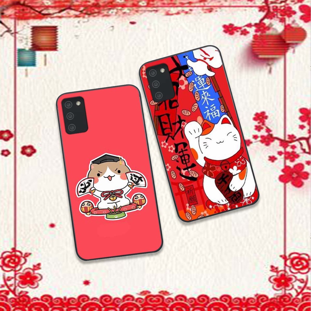 🔥 Ốp lưng Samsung A02S / A03S bộ hình Tết mèo thần tài may mắn . Vỏ lưng SS giá rẻ