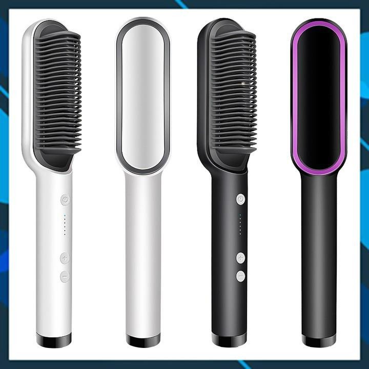Lược Điện Chải Tóc Tạo Kiểu Uốn - Duỗi - Ép Tóc HA808