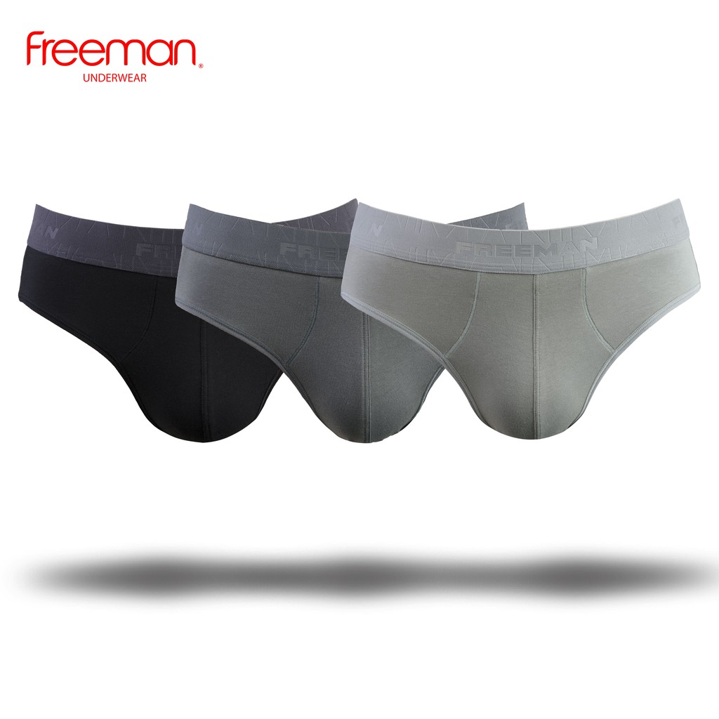 Quần lót nam Freeman, chất liệu cotton spandex thoáng mát, thấm hút mồ hôi tốt  6057