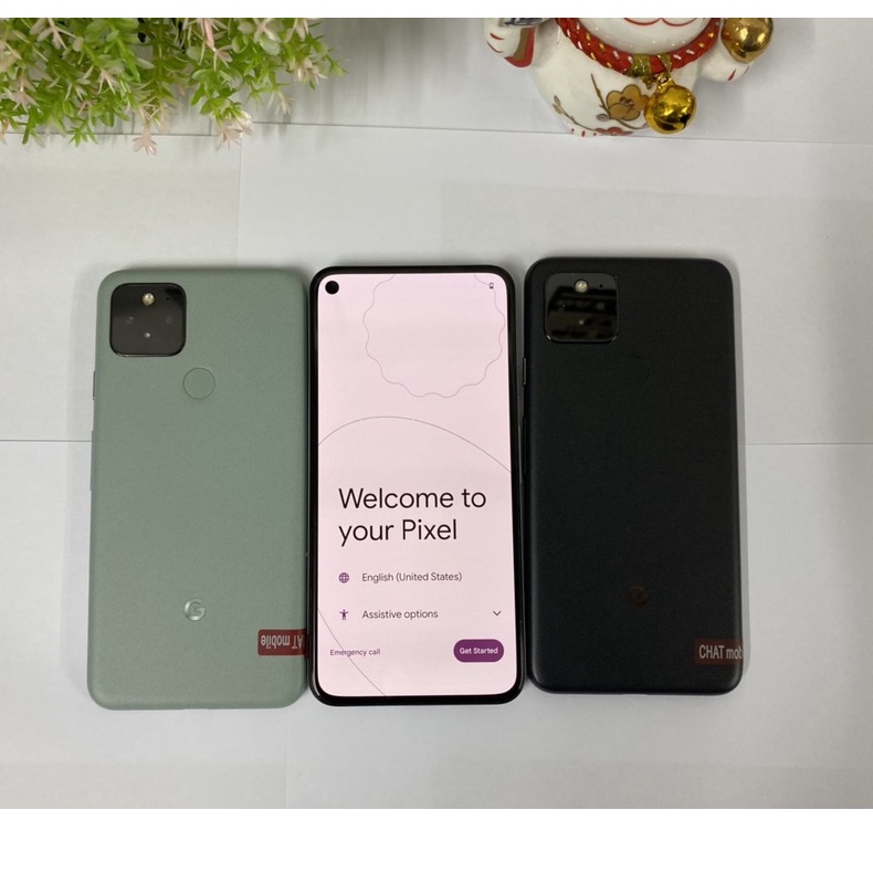 Điện thoại Google Pixel 6 ,4a5g ,pixel5 ,5a5g ,2 sim quốc tế 6GB ram , bộ nhớ 128GB