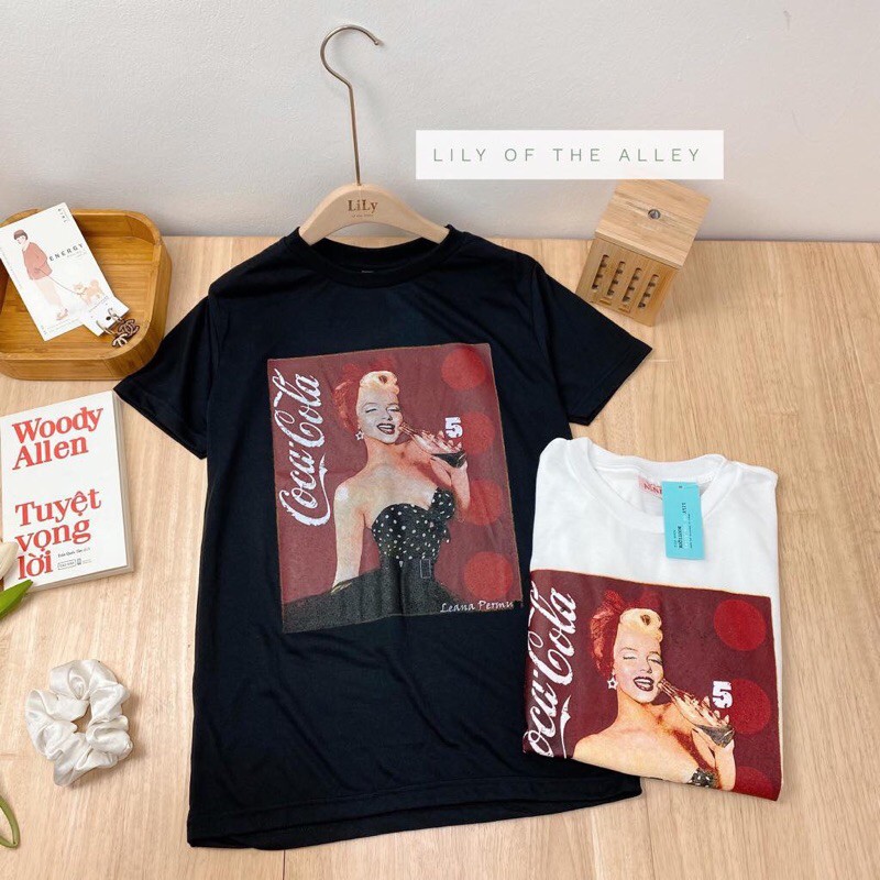 Áo phông cocacola cô gái