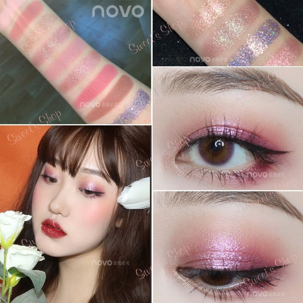 Bảng Phấn Mắt💖FREESHIP💖Bảng Mắt Novo Dẹp 9 Ô Soft Eye Shadow Smooth Texture | BigBuy360 - bigbuy360.vn