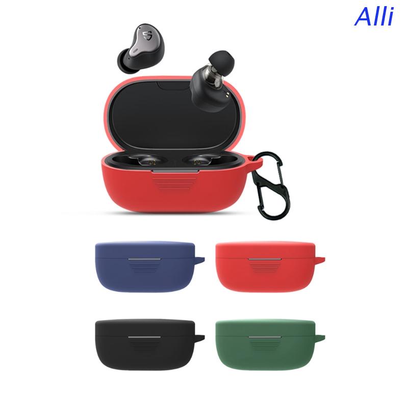 Vỏ Bảo Vệ Hộp Sạc Tai Nghe Bluetooth Không Dây SoundPEATS H1 Bằng Silicon Chống Sốc/ Bụi Bẩn Chất Lượng Cao