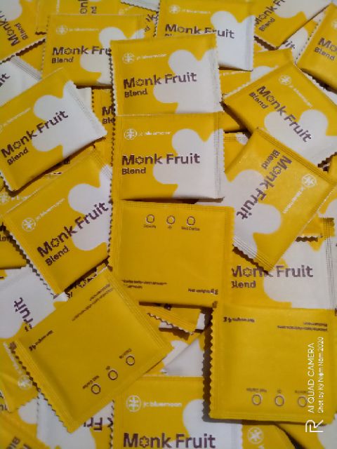 💓ĐƯỜNG LA HÁN QUẢ MONK FRUIT BLEND GÓI 4GRAM GIÁ 5,500 | BigBuy360 - bigbuy360.vn