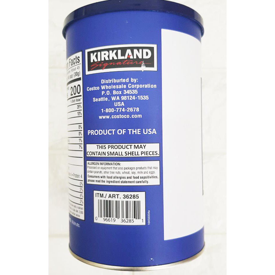 Nhân hạt óc chó Kirkland Mỹ 340g