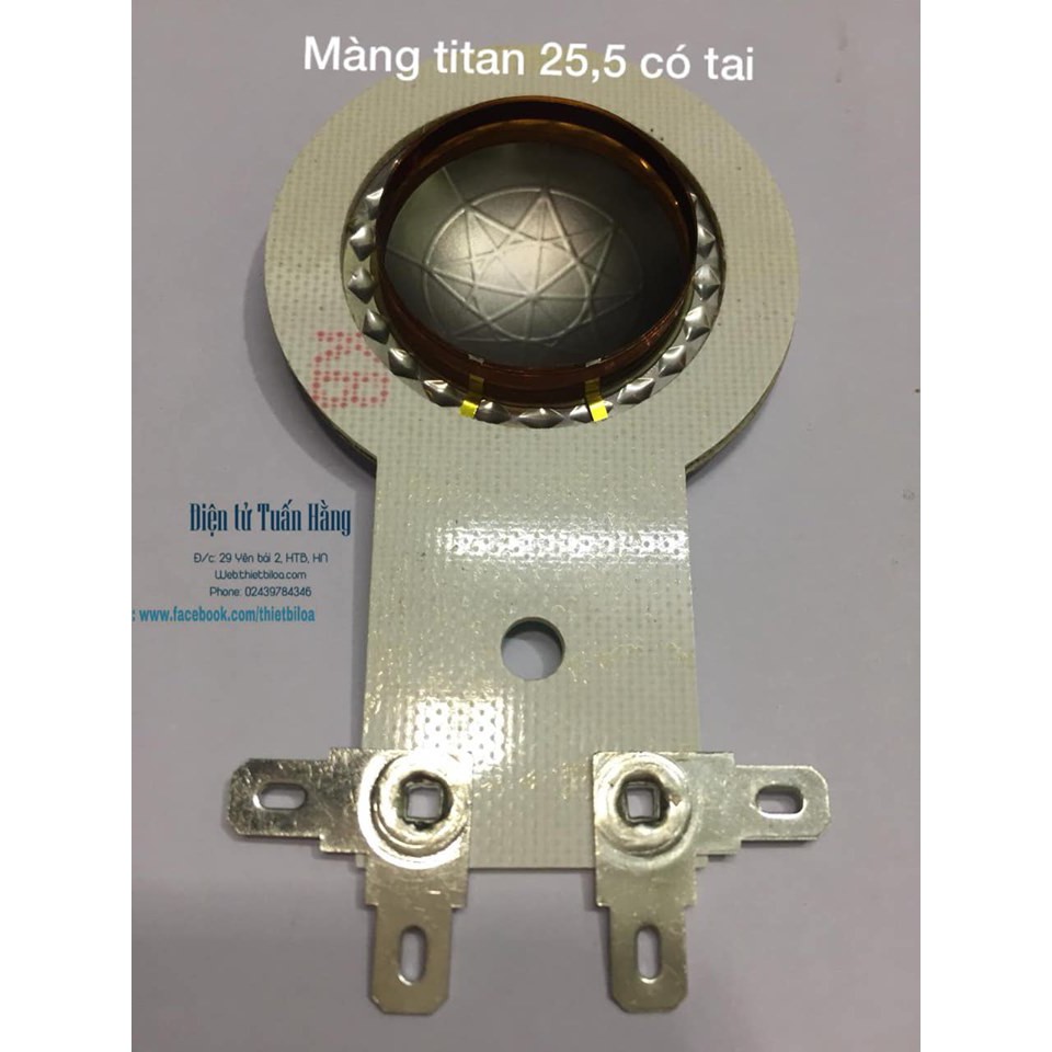 Coil  loa tép 25,5 titan .-Linh kiện thay thế sửa chữa loa