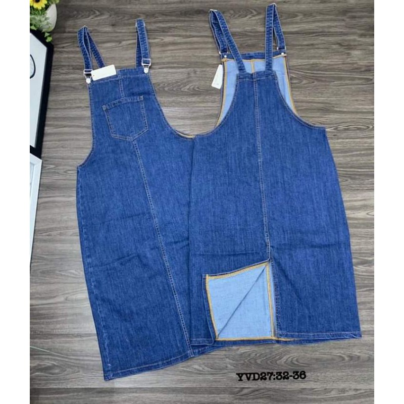 Yếm Váy Jean Cực Xinh [Bigsize 60-90kg] | BigBuy360 - bigbuy360.vn