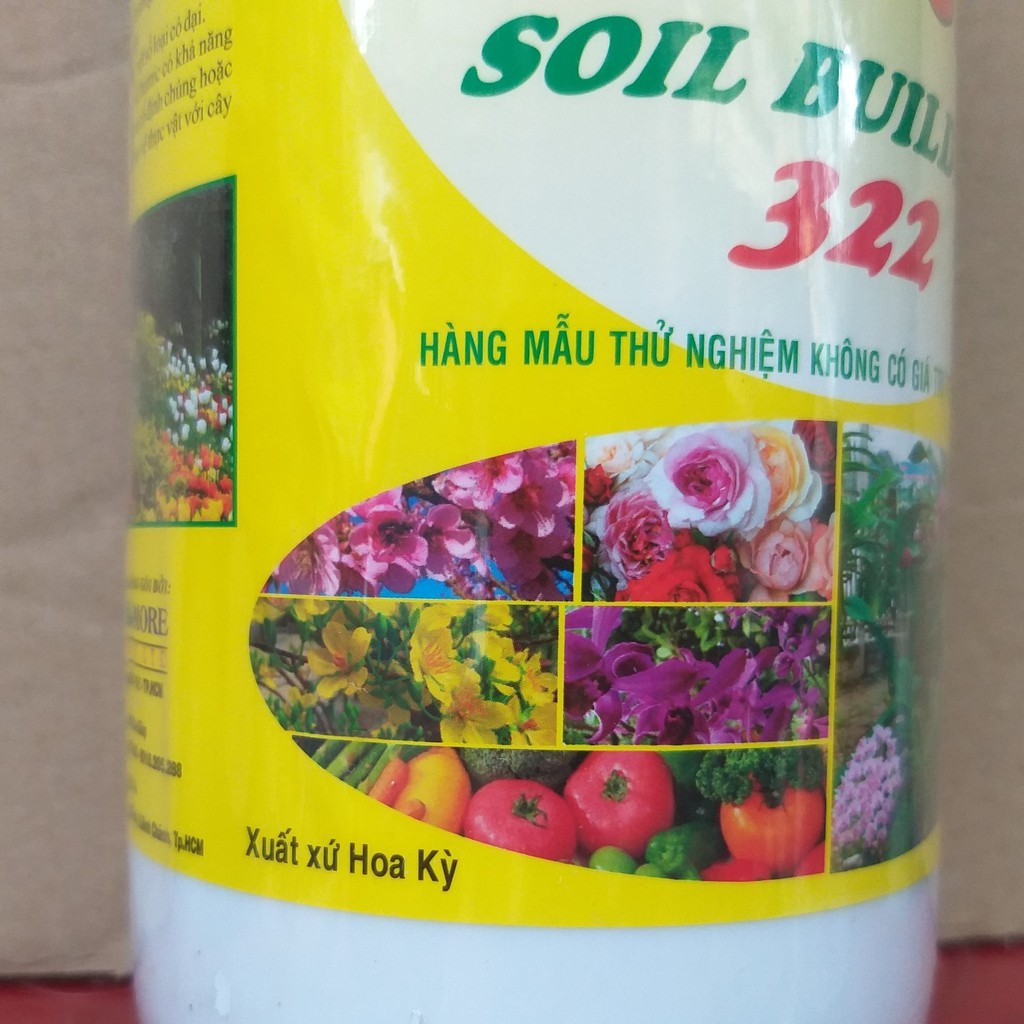 Giảm giá  Phân Bón Lá NPK Humic Acid 322 Growmore, Phân Bón Grow More Xuất Xứ Hoa Kỳ (chai 1 lít) rẻ đẹp