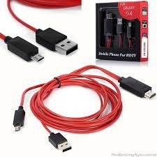 Cáp HDMI MHL 5 Pin chuyển tín hiệu từ điện thoại lên tivi