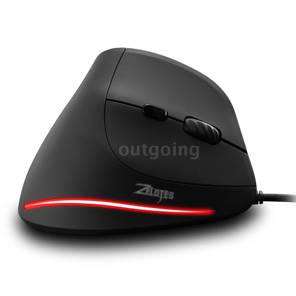 Chuột gaming ZELOJES T-20 tốc độ DPI tối đa 3200 kiểu dáng độc đáo cá tính