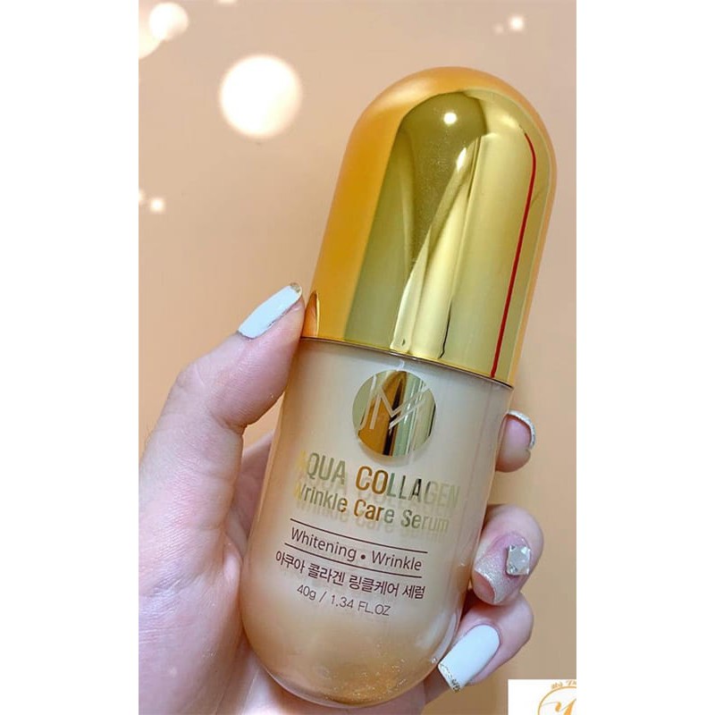 Serum Dưỡng Trắng Da JM Aqua Collagen Wrinkle Care - 40g