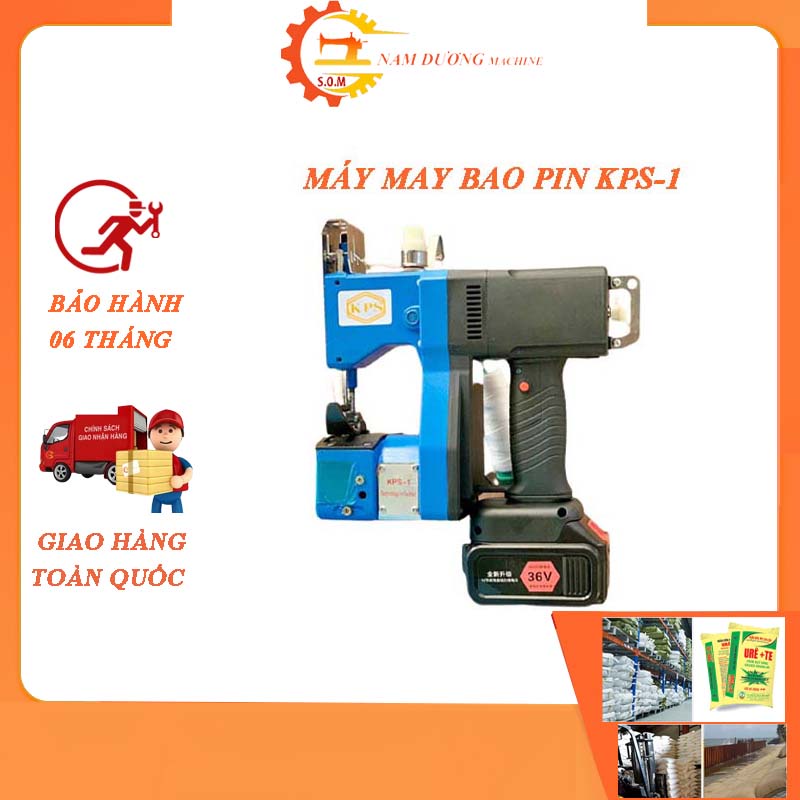 Máy may bao pin cầm tay đài loan KPS-1 nhỏ gọn tiện lợi