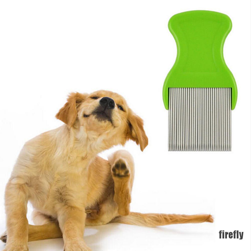 (Hàng Mới Về) Lược Chải Tóc Anoplura Flea Bằng Thép Không Gỉ