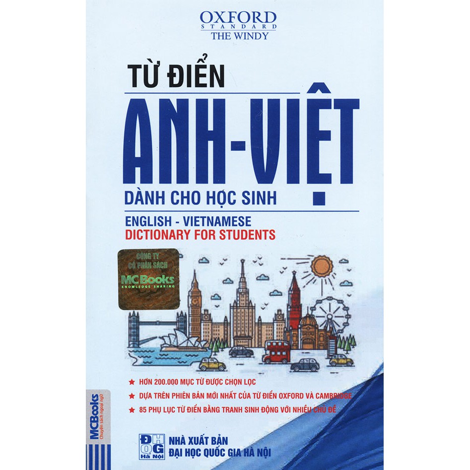 Sách - Từ điển Anh - Việt dành cho học sinh - The Windy (bìa ngẫu nhiên) | BigBuy360 - bigbuy360.vn
