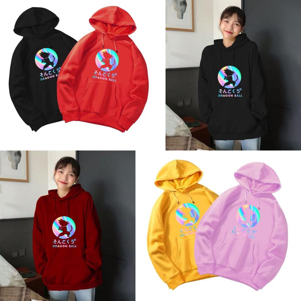 Áo Hoodie Dragon Ball Phản Quang Nam Nữ Form 🍁 Áo Khoác Unisex Rộng Thoải Mái Nỉ Bông FREESHIP KN33