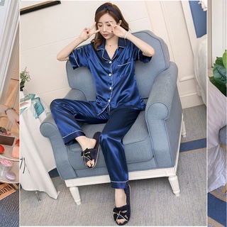 Bộ đồ ngủ nữ pyjama lụa gấm cao cấp - MAC boutique