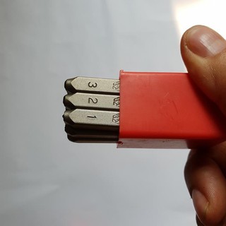 Bộ đục số đóng số 4mm-XUÔI