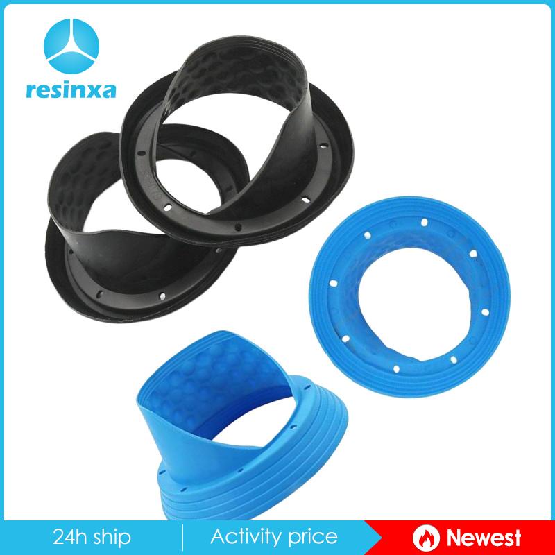 Set 2 Miếng Đệm Silicon Mềm Bảo Vệ Loa Xe Hơi 6.5inch