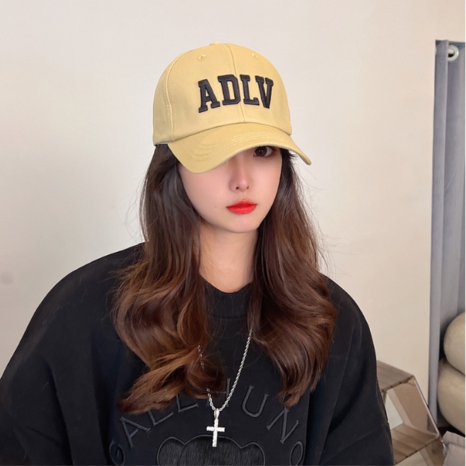 Mũ bóng chày thêu chữ ADLV hợp thời trang