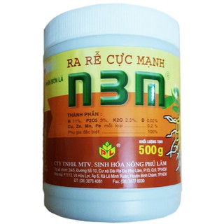 PHÂN BÓN LÁ KÍCH RỄ N3M 500G