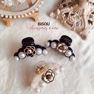[Bisou.hanoi] Kẹp tóc hoa trà hàn quốc 𝐌𝐒𝐓𝟎𝟓