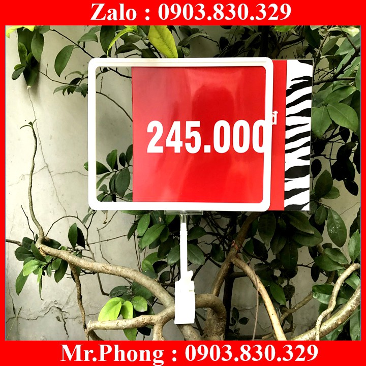 kẹp bảng giá, khung bảng giá siêu thị, kẹp bảng giá A4, kẹp bảng giá A5, khung quảng cáo, bảng quảng cáo