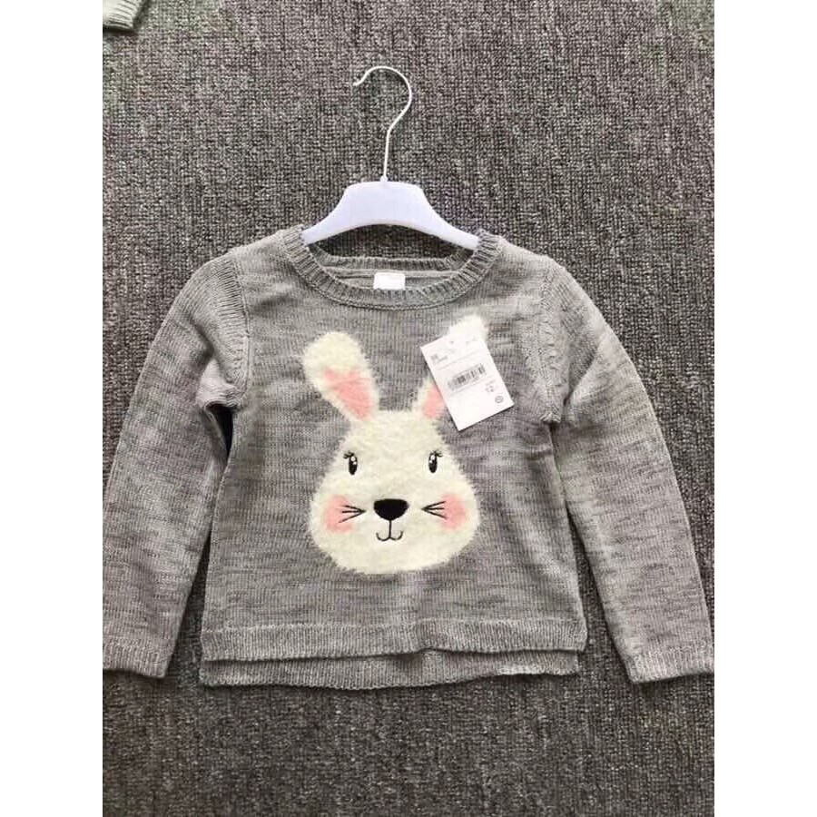 Áo len mỏng tay dài bé gái