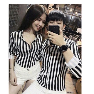 Áo sơ mi cặp nam nữ siêu hot 404