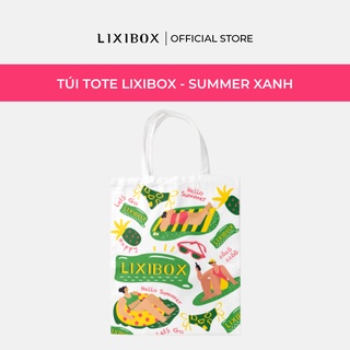 Túi Tote Lixibox Summer Xanh