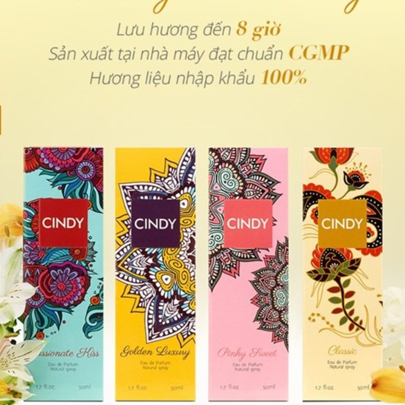 Nước Hoa Cindy 50ml (CHÍNH HÃNG)