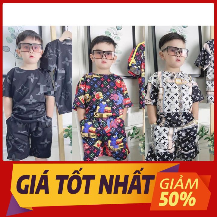 [Mã FAMAYFA giảm 10K đơn 50K] Đồ Bộ Bé Trai Size Đại 4 15 Tuổi