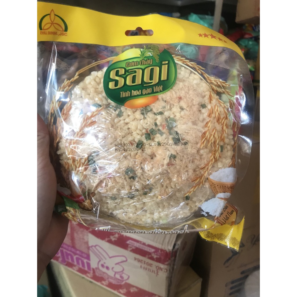 Gói 150g Cơm Cháy Chà Bông 💖 FREESHIP 💖 Cơm Sấy Chà Bông Sài Gòn Sagi Giòn Ngon, Nhiều Ruốc