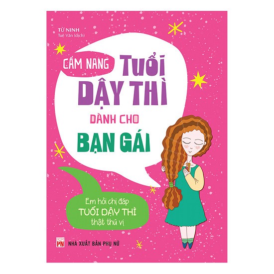 Sách - Cẩm Nang Tuổi Dậy Thì Dành Cho Bạn Gái