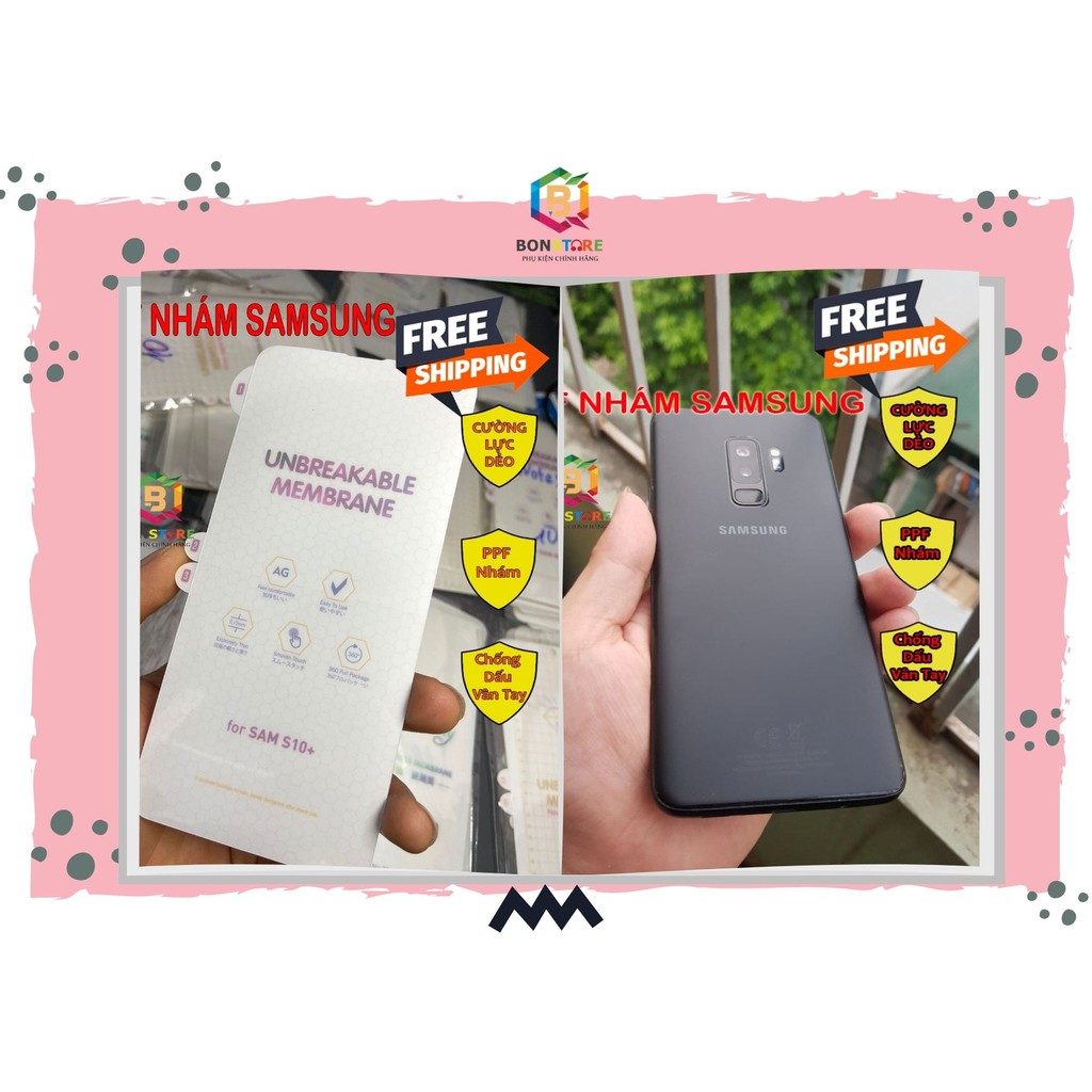 Miếng dán PPF Nhám chống vân tay (Giá Sỉ) dành cho S8/S9/S8+/S9+/S10/S10+/S20/S20+/S20Ultra
