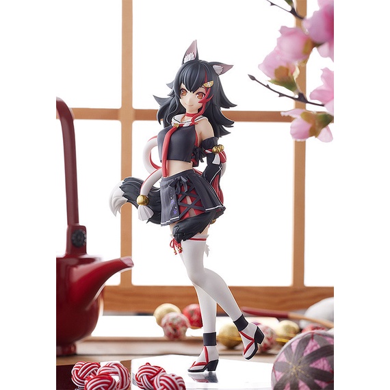 Mô Hình Chính Hãng Anime Hololive, Ookami Mio, Pop Up Parade, Good Smile Company, Nhật Bản