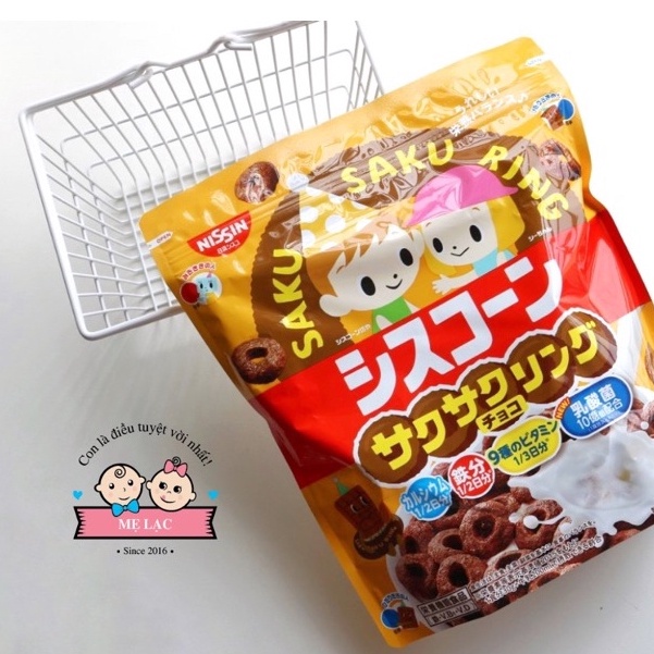 Ngũ cốc Nissin ăn sáng, ăn phụ thơm ngon và tiện lợi cho bé từ 12 tháng tuổi