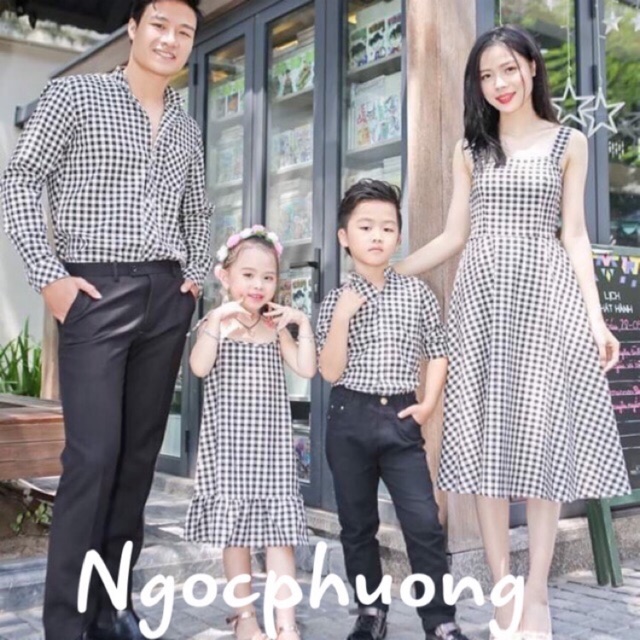 Đồng phục gia đình , đồ đôi . Hàng có đủ size từ 8kg - 95kg