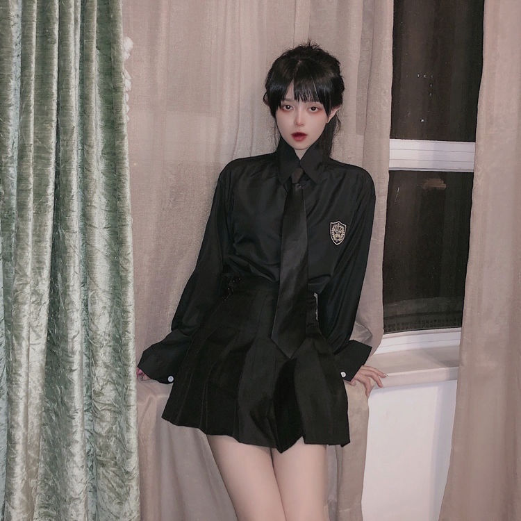 Áo Khoác Sơ Mi Tay Dài Dáng Rộng Phong Cách Hàn Quốc Thời Trang Mùa Hè Cho Nữ