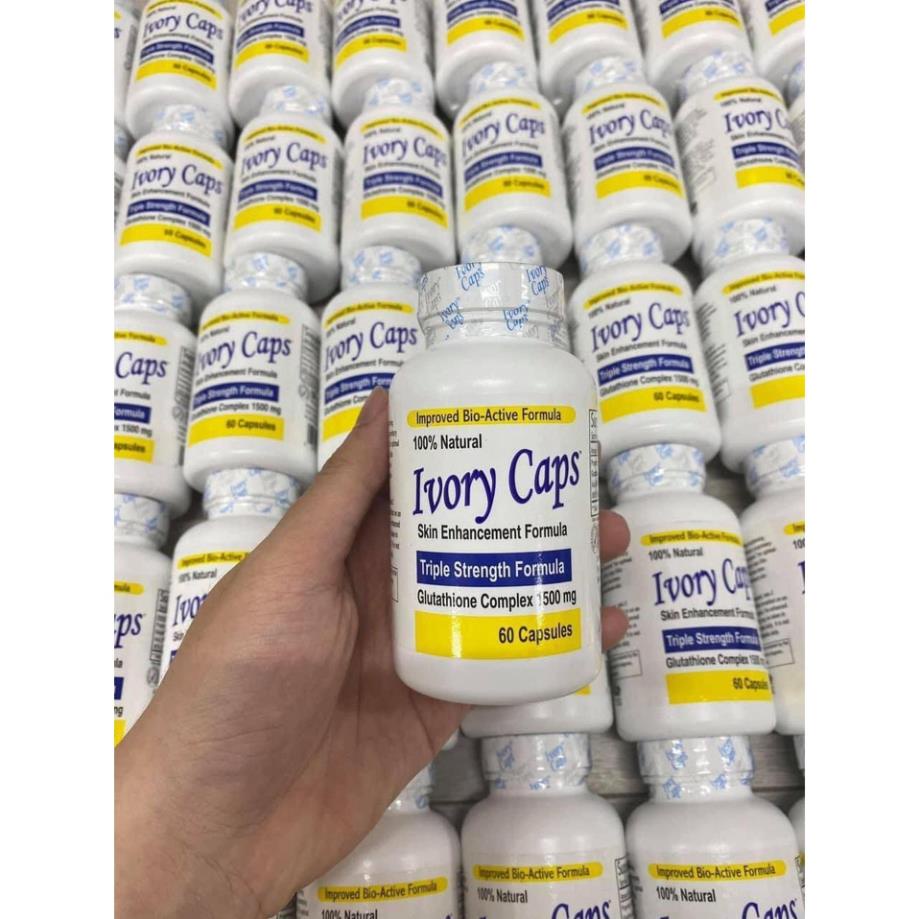 Viên Uống Trắng Da Ivory Caps Bổ Sung Glutathione ,Viên Uống Giảm Nám Tàn Nhang