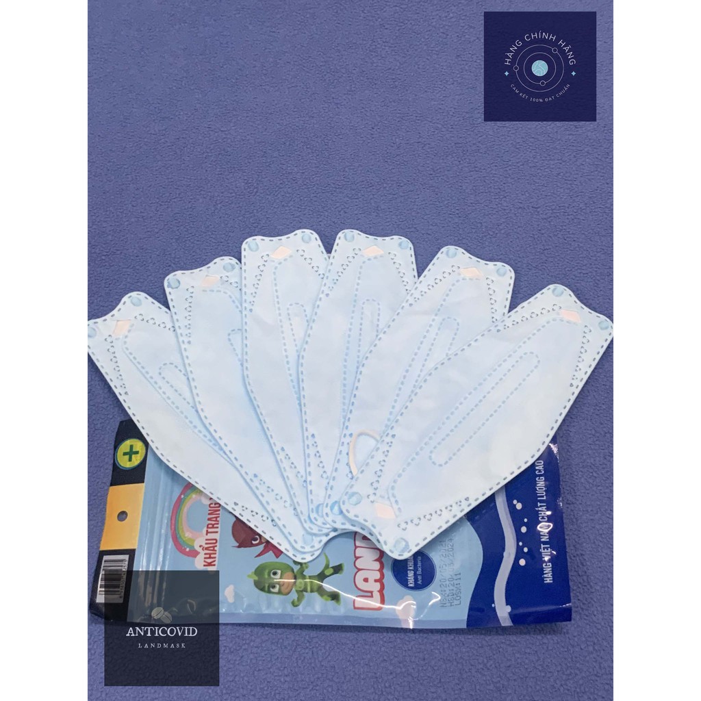 Khẩu trang 3d trẻ em Hàn Quốc Landmask kháng khuẩn loại 4 lớp | BigBuy360 - bigbuy360.vn
