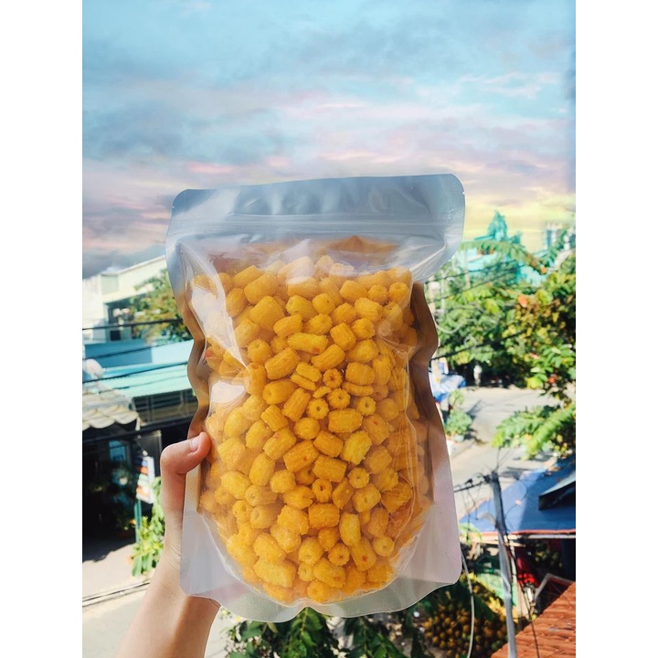 Nui sấy giòn tẩm da vị bơ túi 1kg
