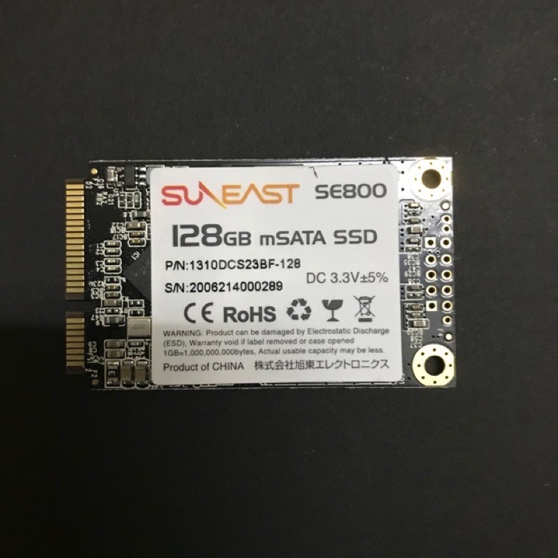 Ổ cứng SSD Msata 128gb/256 Suneast se800 hàng nhập khẩu Nhật Bản