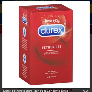 Bao cao su Durex hộp 30 miếng