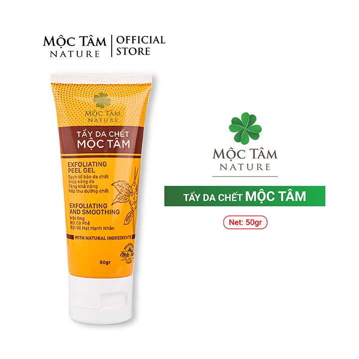 [Mã LT20 giảm 20K đơn 150K] Tẩy Tế Bào Chết Mộc Tâm 50g - Sạch Lỗ Chân Lông, Hết Bã Nhờn, Da Sáng Khỏe | BigBuy360 - bigbuy360.vn