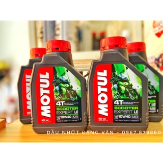 Nhớt xe tay ga MOTUL SCOOTER EXPERT LE 800ML