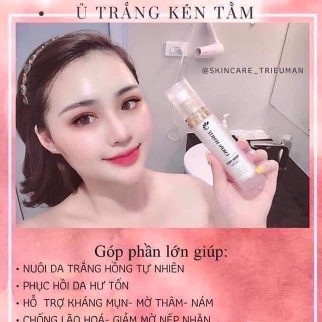 Kem Ủ Trắng Mặt Nạ Kén Tằm Lskin White Chính Hãng 100%