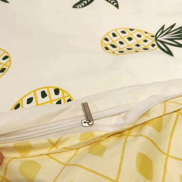 FREESHIP 99K TOÀN QUỐC_POLY COTTON NHẬP KHẨU - Set dứa siêu cute. Bo chun mọi kích thước.